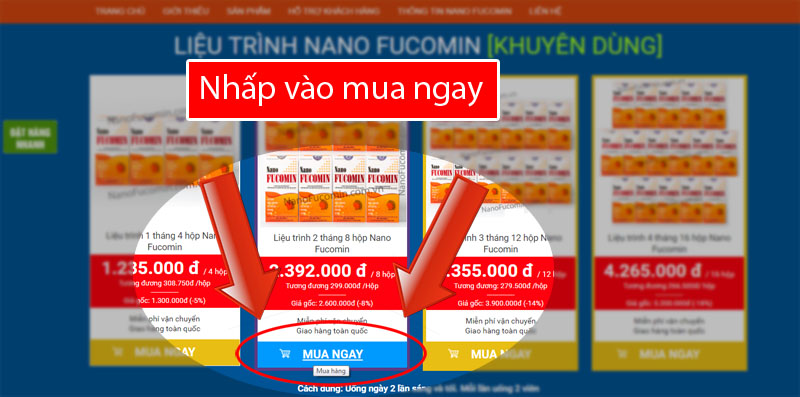 đặt hàng Nano Fucomin