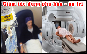 Giảm tác dụng cho người đang và sau quá trình hóa trị, xạ trị u bướu